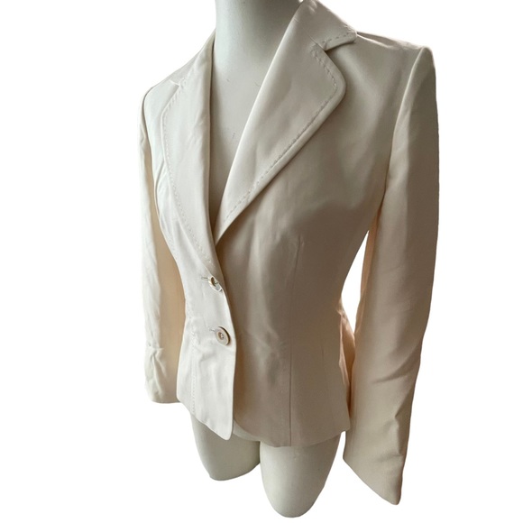 Ann Taylor Women Silk Coat Size 2P - Picture 7 of 14